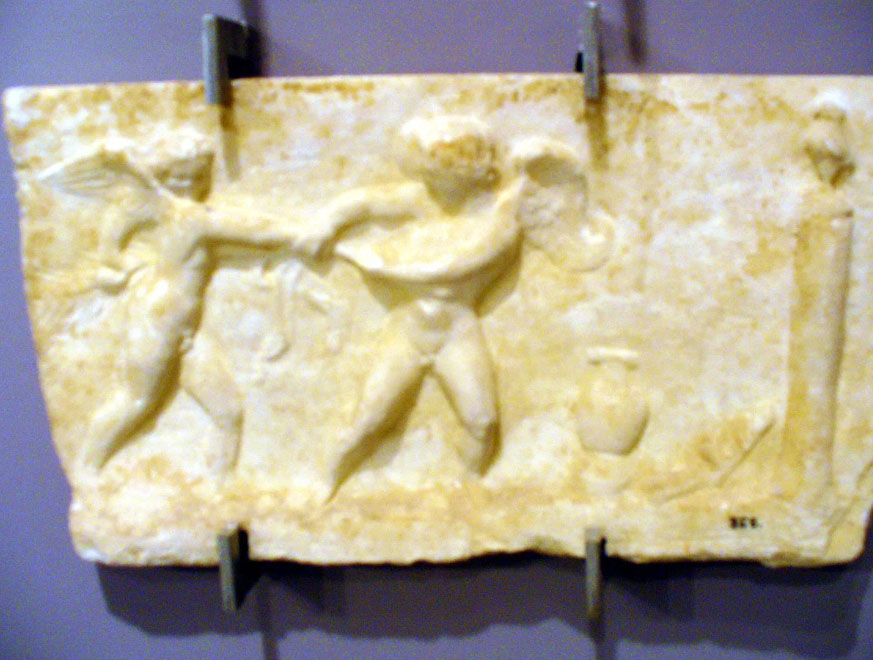 “Эрос и Антерос”. Кносс, П век н.э. Археологический музей Крита, Ираклион. Фото автора